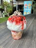 いちごチョコポーネ「2025年かき氷スタートしています　静岡/焼津/大井川/吉田/藤枝/ランチ/カフェ/かき氷」