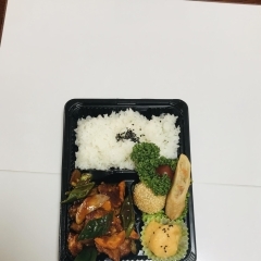 味噌鶏肉炒め弁当