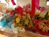 「本日も沢山の花束ご注文ありがとうございます、、」