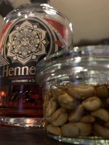 コロンビア生豆＋ヘネシーVS「コーヒーに夢中☕️」