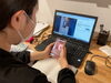 撮影後、念入りに動画チェックを行います「TikTokはじめました」