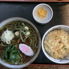 そばミニかき揚げ丼