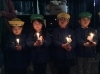みんなでそっとキャンドルを見つめましょう「塩川幼稚園でクリスマス会☆」