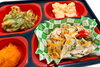豚しゃぶサラダ＆アスパラガスの寄せ揚げ「１０月９日のお弁当🍱」