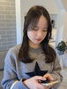 「顔周りのレイヤーカットで、ふんわり軽やかな印象に♪」