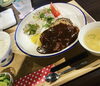 先日のランチ⭐︎デミハンバーグ「スペシャルフレンチトースト♡」