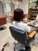 ピンクブラウン×切りっぱなしスタイル　宝塚 美容室「ピンクブラウン×切りっぱなしスタイル　宝塚 美容室」