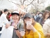 「とてもいい天気だった「桜まつり」！　今年も、飲ませていただきました♪」