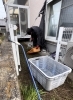 除草作業中「和歌山市で草刈り・除草剤散布・不用品回収｜リピートご依頼の作業事例」