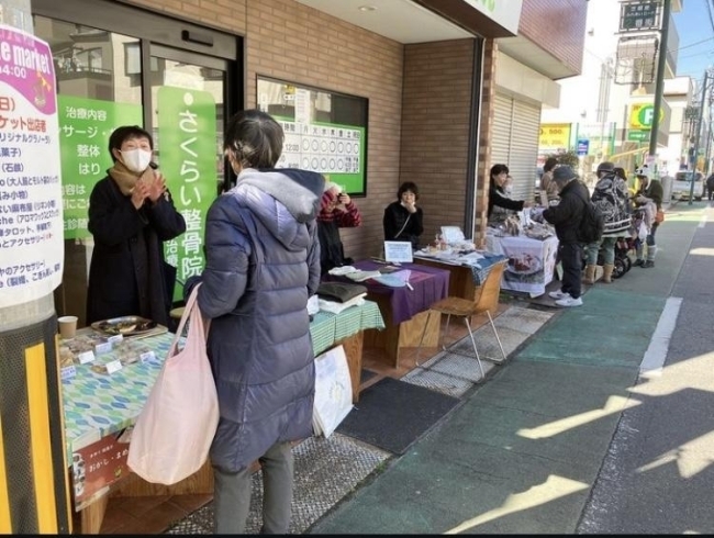 スローマーケットの様子②「ハンドメイド・スローマーケットの出店者募集を開始しました！」