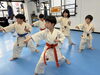 「4月14日(火)の稽古風景≪ 明石/空手/スポーツ/運動/幼児/小学生/お稽古/習い事≫」