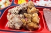 ハピック弁当の日(ざんきとケイジャン唐揚げ)「２月２０日のお弁当🍱」