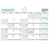 「1月のスケジュールです。」