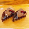 タルトオショコラ　ハートの生チョコが柔らかくてとろけます。「バレンタイン限定のチョコケーキ！」