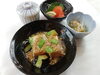 豆腐と茄子の豚そぼろあんかけ「   ○・。＊　週替わりアザレアランチ　＊。・○」