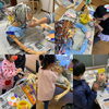 お楽しみの色塗り♫「八千代市　勝田台　こども造形クラス　Enfants de la lune 月の子　新年が始まりました✨✨✨✨」