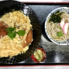 カツ丼+お蕎麦セット