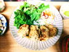 「週替りランチ★ふわふわつくね★です。」