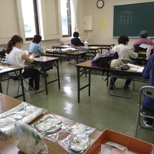 茂原市鶴枝公民館の主催教室です。「【6月新開講「パッチワークの布小物教室」レッスン始まりました！】」