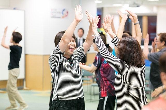 イメージです。「「老後を迎え子供に迷惑をかけたくない」「いつまでも若々しくいたい！」という方に朗報です!50代から始めるかんたんダンススプログラムに挑戦してみませんか？」