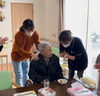 みんなでお誕生日の歌を歌いました！「みんなでお祝い☺️」