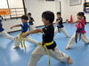 「7月3日(木)の稽古風景≪ 明石/空手/スポーツ/運動/幼児/小学生/お稽古/習い事≫」