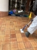 作業は短時間たので通行止めも少なく済みます。「マンションアプローチの滑り止め」