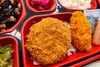 メンチカツと鮭フライ「５月３０日のお弁当🍱」