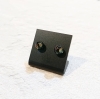 「キュートなハンドメイド・ガラスピアス」