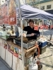 題名「顔にヒモがかぶってしまった人」「青葉シンボルロード🌸イベント大盛況✨」