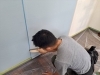「クロスを貼り替えるだけでお部屋の雰囲気がぐっと変わります✨️」