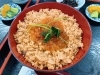 鮭親子丼「はらこ新物です♪  【村上市で美味しい海鮮丼を食べられるお店】」