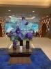 涼しい風を感じる素材、色、花の質感「ウエルカムディスプレイ」