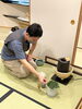 裏千家流儀　夏のお点前　葉蓋（はぶた）のお稽古中！「【体験／習い事／茶道】残暑にキリリッと茶道のお稽古❣【男女／こども／１回】」
