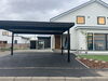 「バークチップが目を惹くお庭」