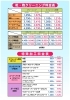 その他クリーニング、加工料金表「当店の料金はこちらをご確認下さい」