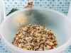全部混ぜて、かんたん チャーハン風混ぜご飯「「挽肉と野菜のチャーハン風混ぜご飯」」