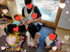 みんなでおしゃべり楽しいね(*^_^*)「いい天気になったね⭐︎【交野市・小規模保育園】」