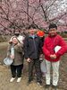 河津桜が綺麗でした「春の避難訓練🌷」