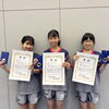 「三重県卓球選手権に出場しました！」