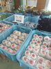 現在は、白鳳、浅間白桃がメインで出荷されています「あしん広場で旬の野菜、果物を！」