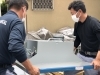作業中「寝屋川市　N様邸　レンジフード交換工事」