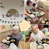 有料老人ホームの壁製作🌸🎎お食事風景🌸✨「ふらっとのひな祭り🎎🌸」