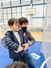 まさに手取り足取りのしどー。子どもたちも真剣「【茨城】【水戸】「イベントinM-SPO」-Bリーグ-【ドローン】【国家資格】」
