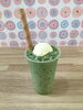 「NEW抹茶ラテ、ルビーチョコシェイクNEW」