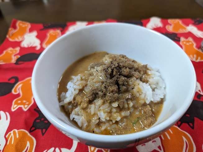 リゾット風〆ご飯「あの名店の美味しいラーメンがご自宅で！ ヌードルツアーズの美味しいラーメンをご紹介  @175DENO担担麺  白ごま汁あり担担麺  編」