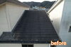 「名西郡石井町M様邸／屋根塗装ビフォーアフター（スレート屋根）」