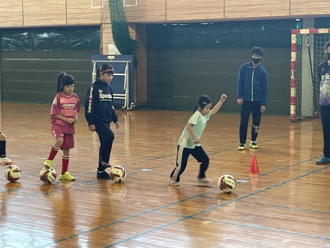 「女子サッカー体験会のお知らせin総合体育館」