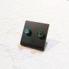 「キュートなハンドメイド・ガラスピアス」