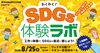 わくわく！SDGs体験ラボ ～夏休み自由研究大作戦 PART2～